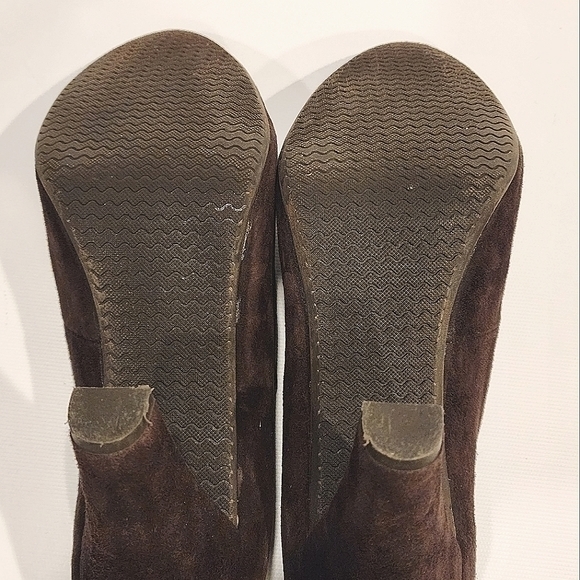 Eric Michael Made In Portugal‎ Brown Suede Shoes European Size 40/ 9 USA - Picture 8 of 8